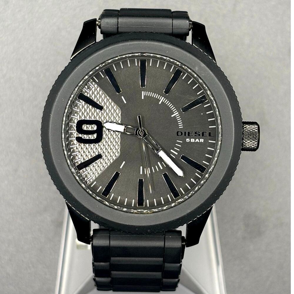 Diesel Rasp NSBB DZ1873 Men’s Black Stainless Steel 50mm Men's Watch